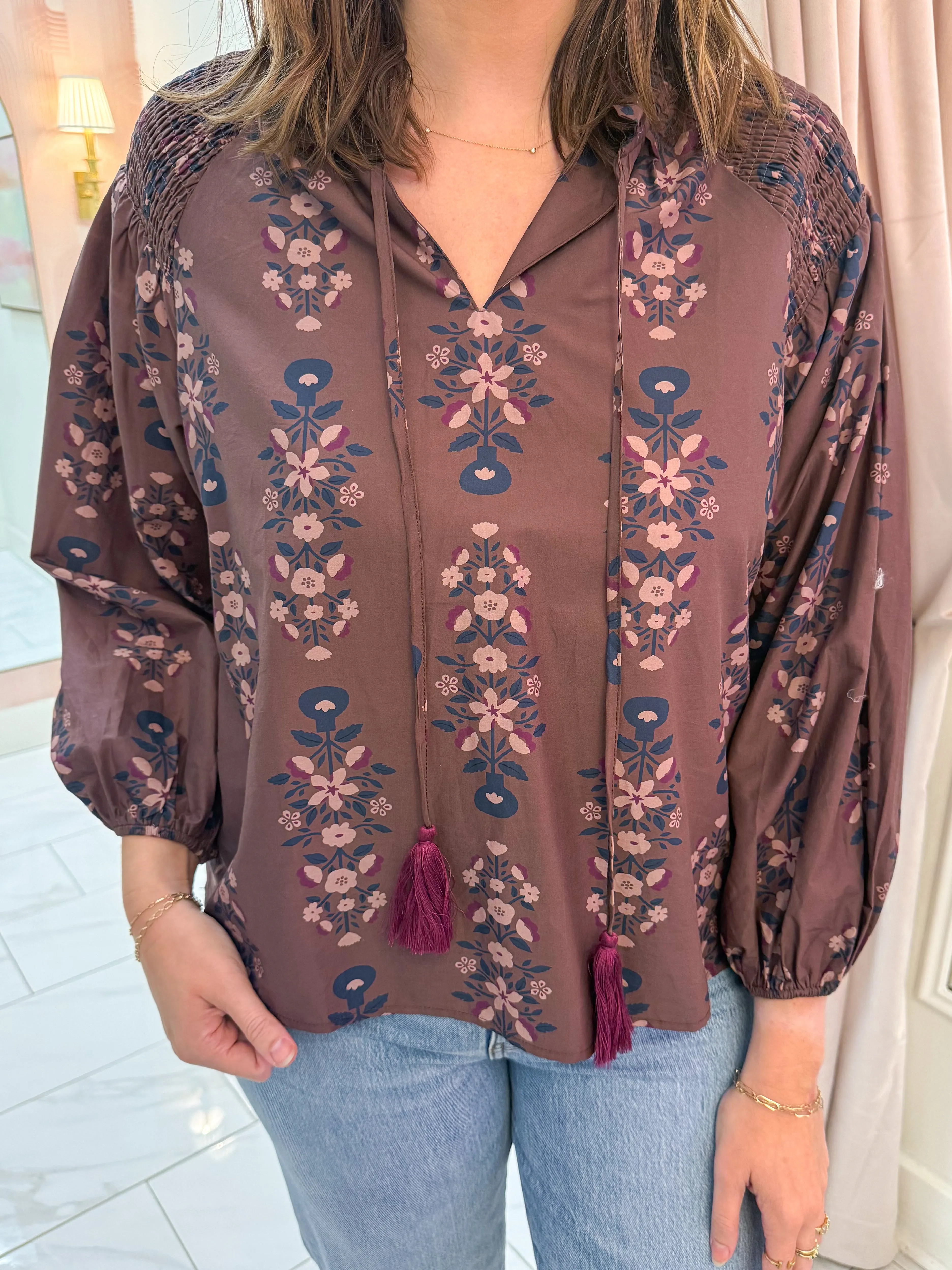 Dusk Meadow Blouse sold by Mimosa product image thumbnail 3