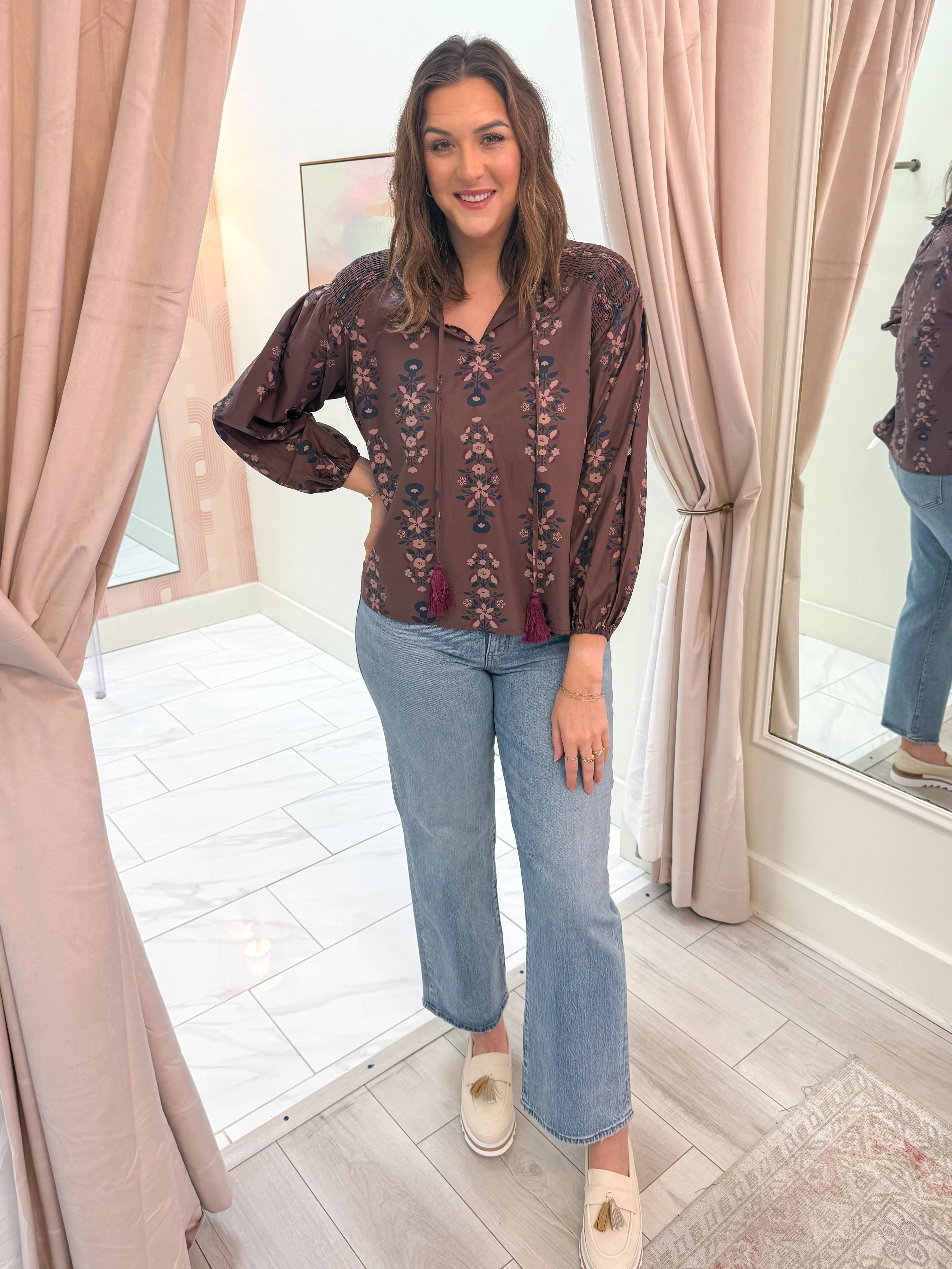 Dusk Meadow Blouse sold by Mimosa product image thumbnail 2