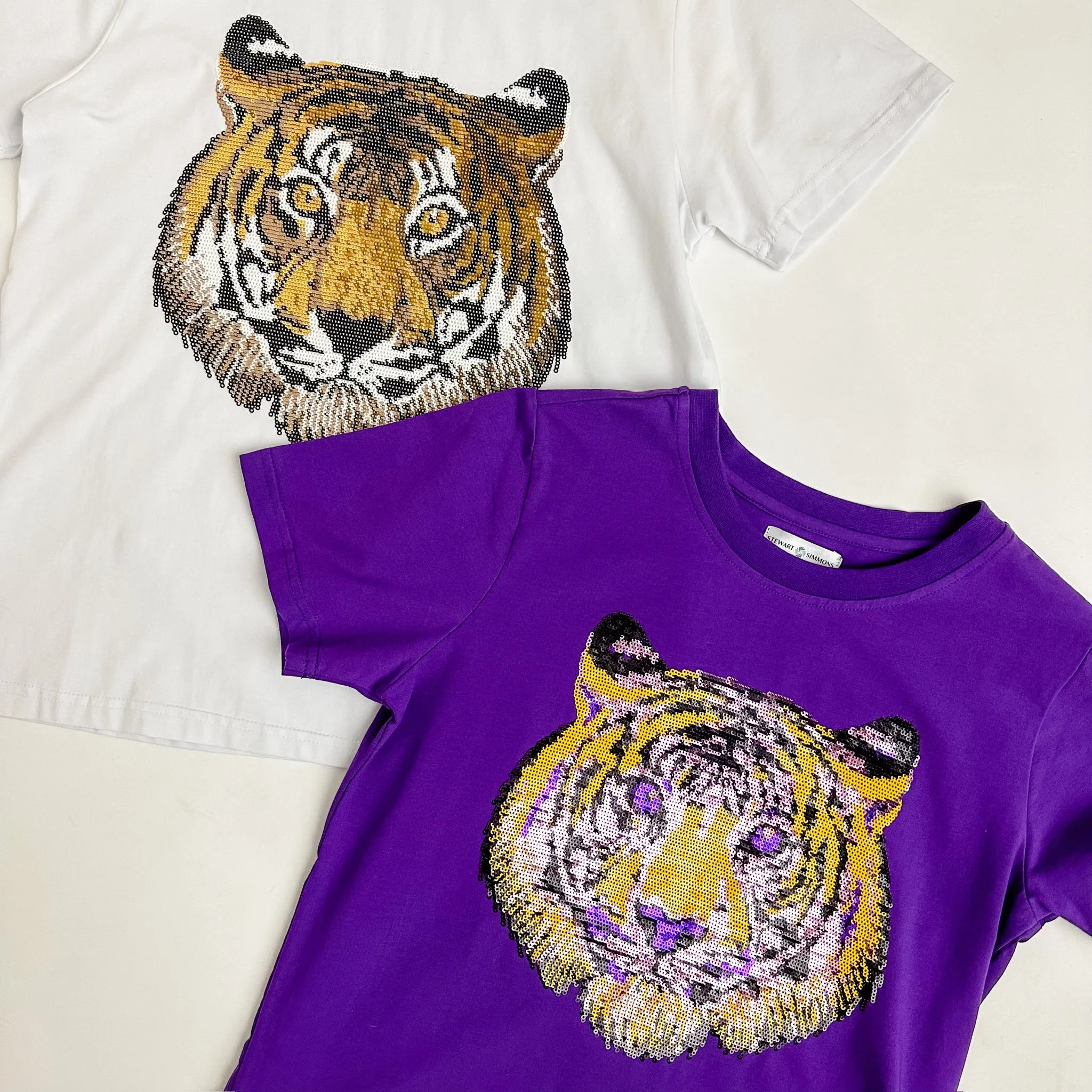 The Sequin Shirt Purple Tiger sold by Mimosa product image thumbnail 2