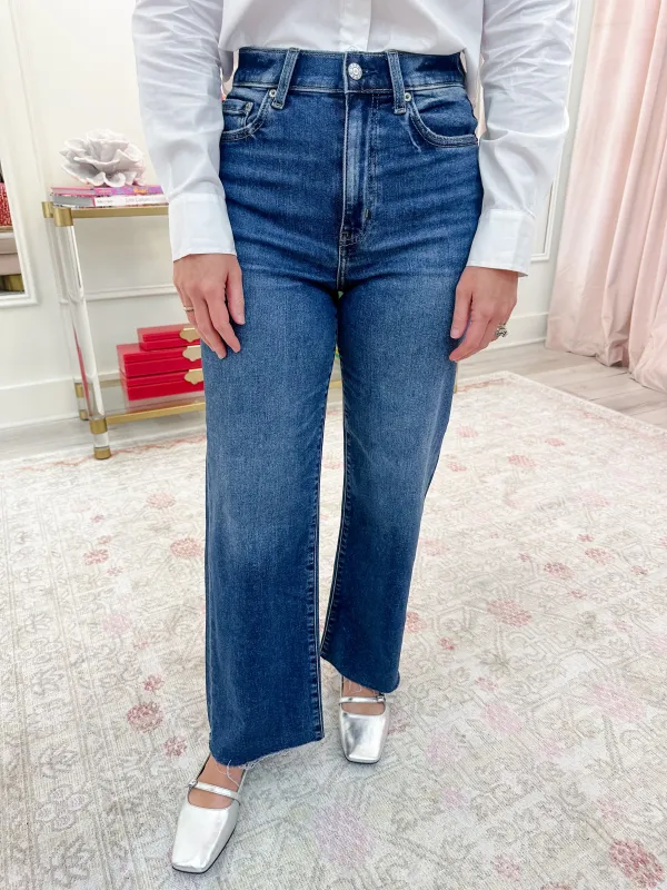 Pleaser High Rise Wide Ankle Uptown sold by Mimosa