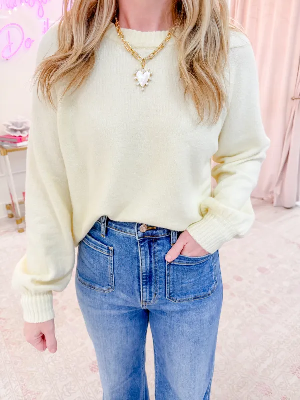 ZS Coming Up Cozy Sweater sold by Mimosa