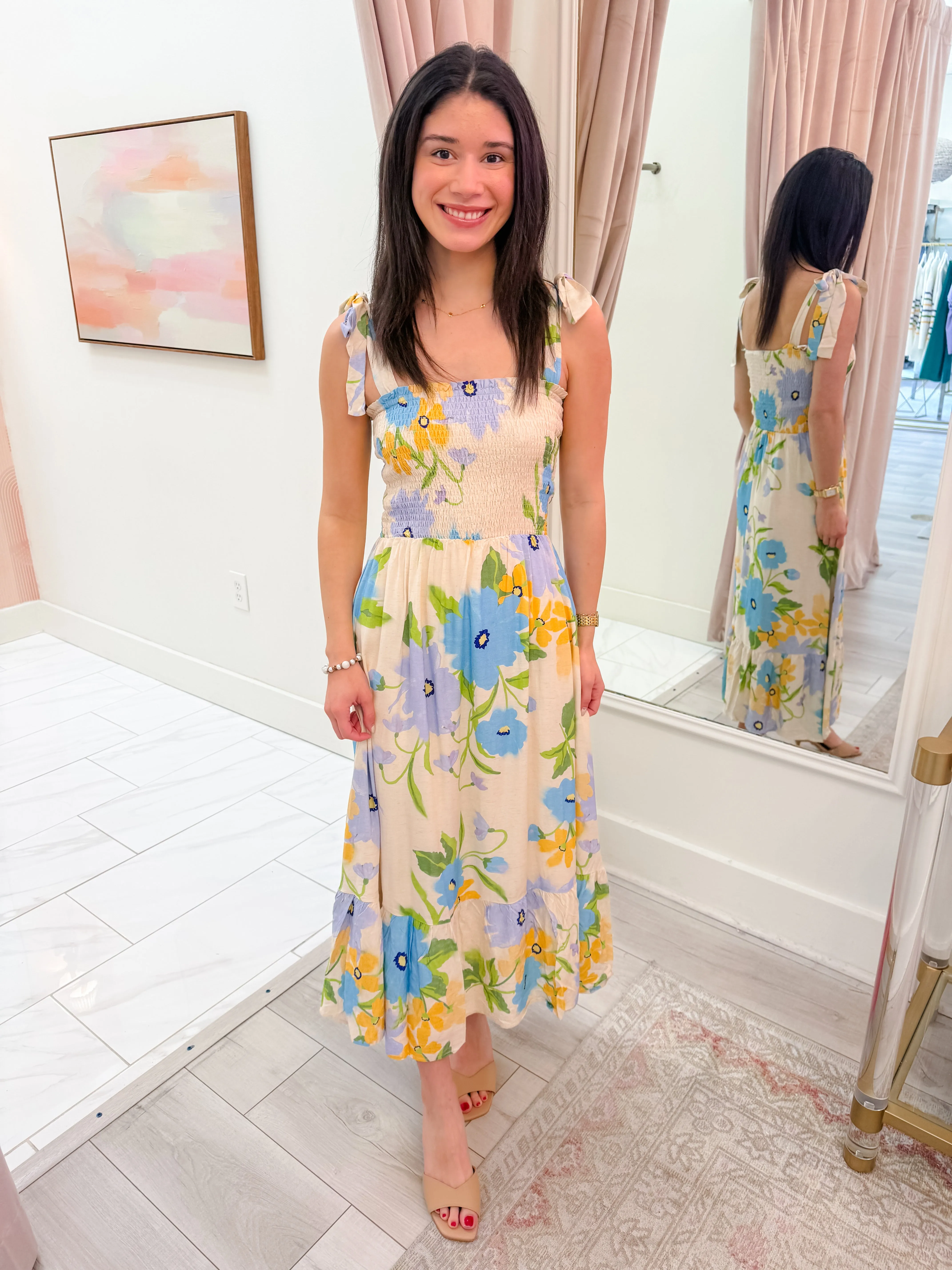 Fresh Cut Midi Dress sold by Mimosa