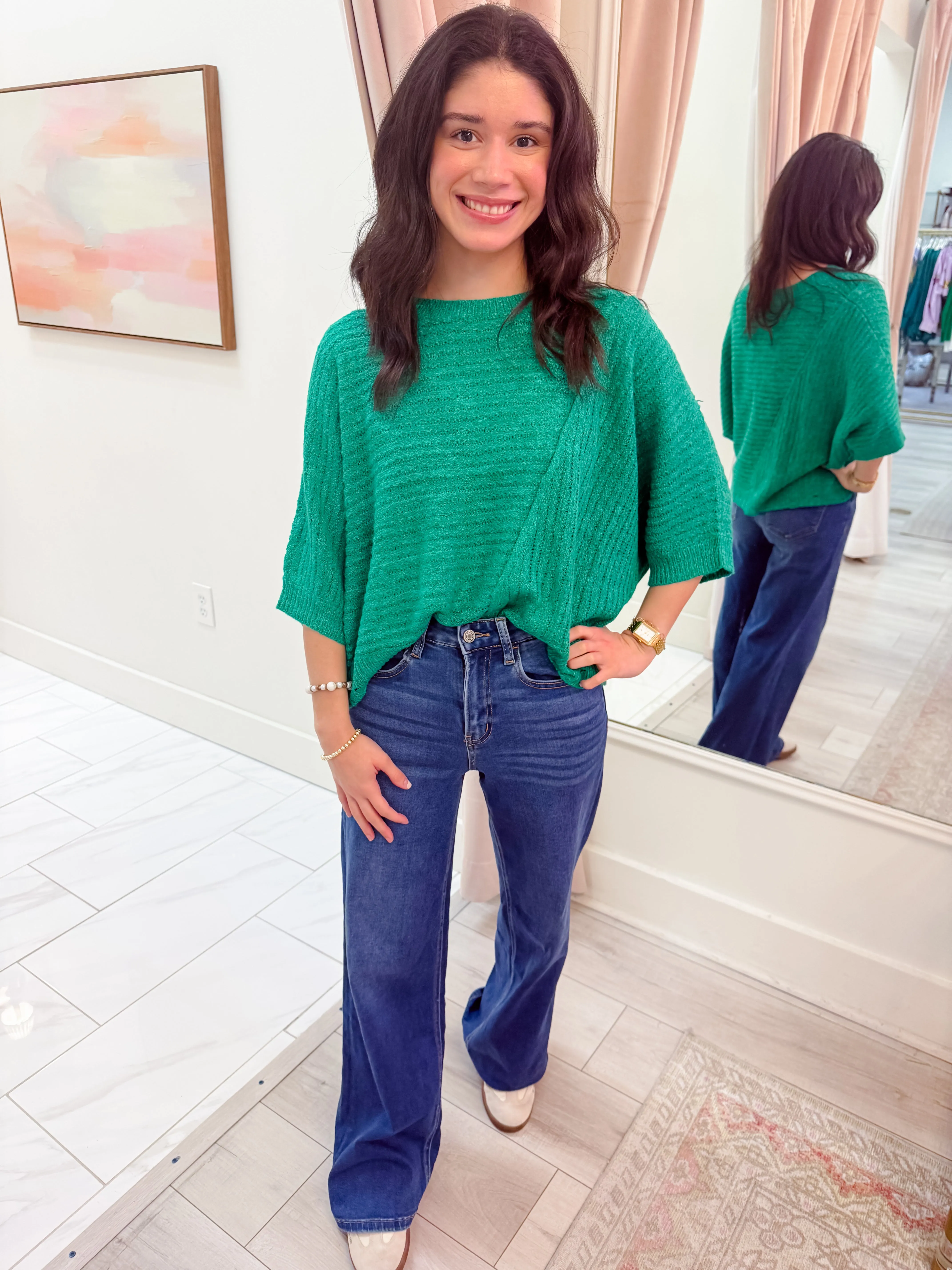 Modern Ease Sweater Top sold by Mimosa