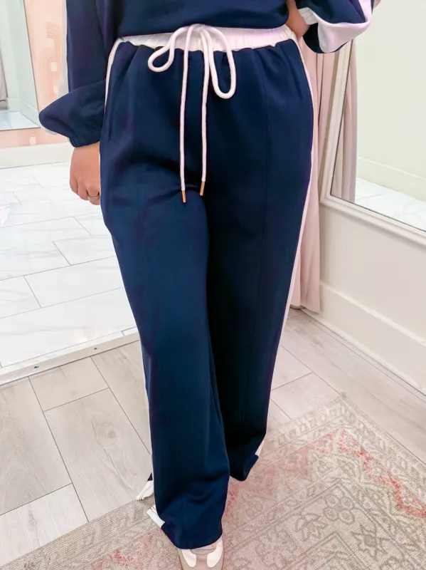 Sideline Stripe Lounge Pant made by entro