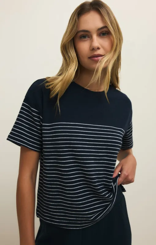 ZS Harbor Striped Shirt made by Z Supply