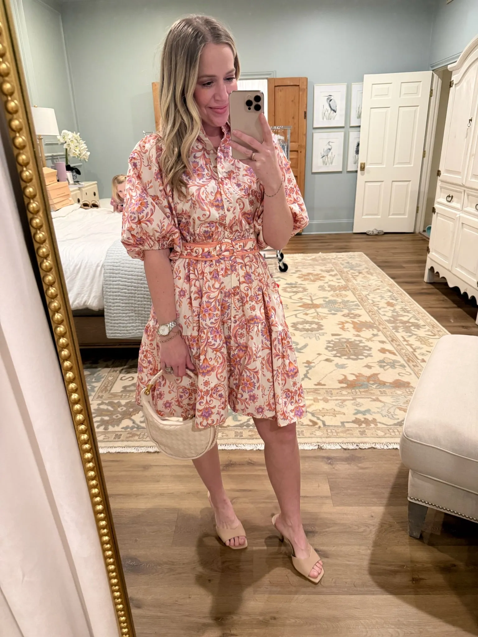 Amelie Floral Belted Dress sold by Mimosa product image thumbnail 2