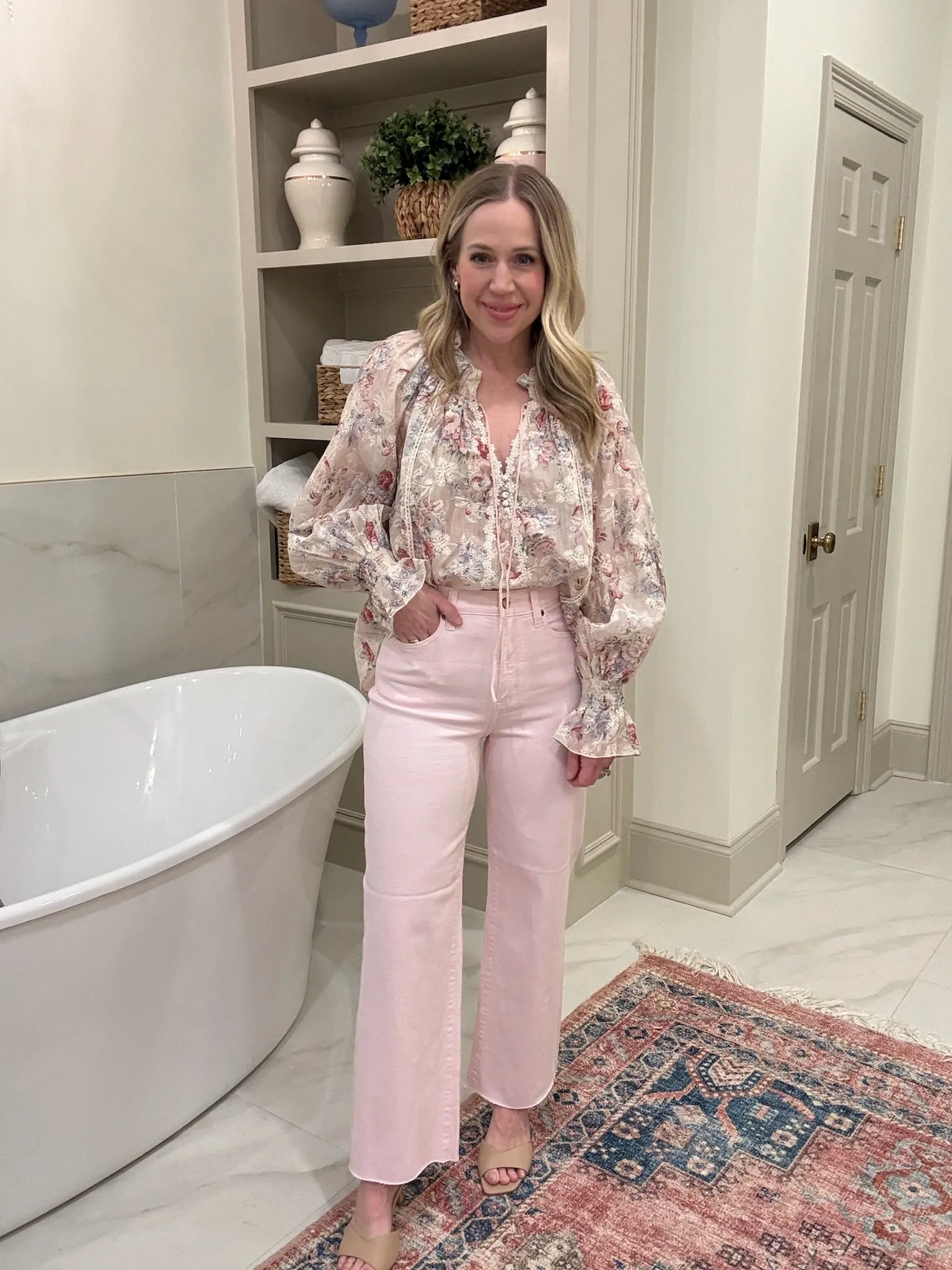 Tina Floral Blouse sold by Mimosa product image thumbnail 2