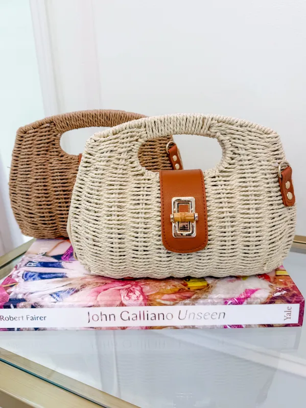 Cecilia Coast Straw Handbag made by Mimosa