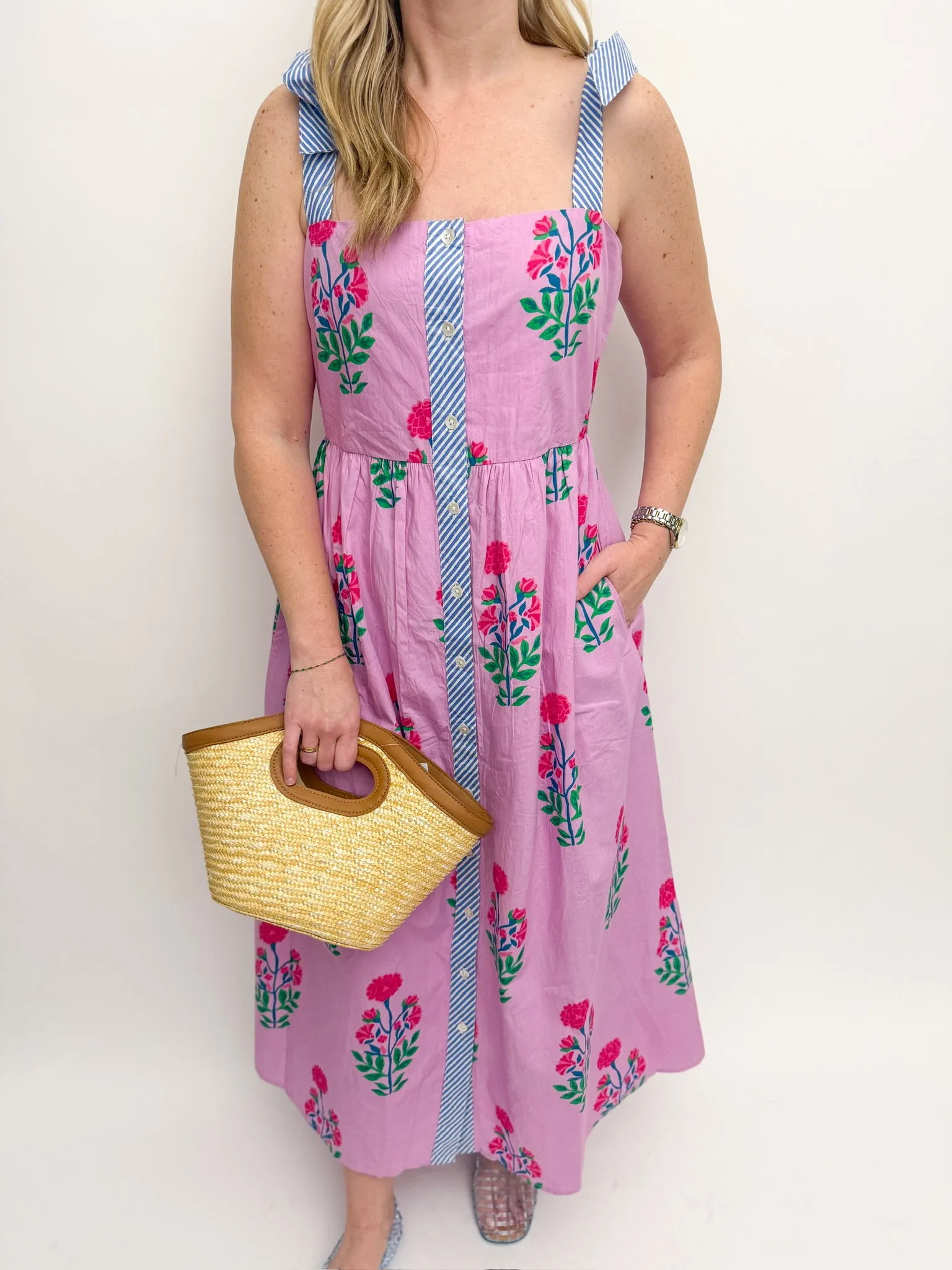 Yasmin Floral Midi Dress sold by Mimosa product image thumbnail 2