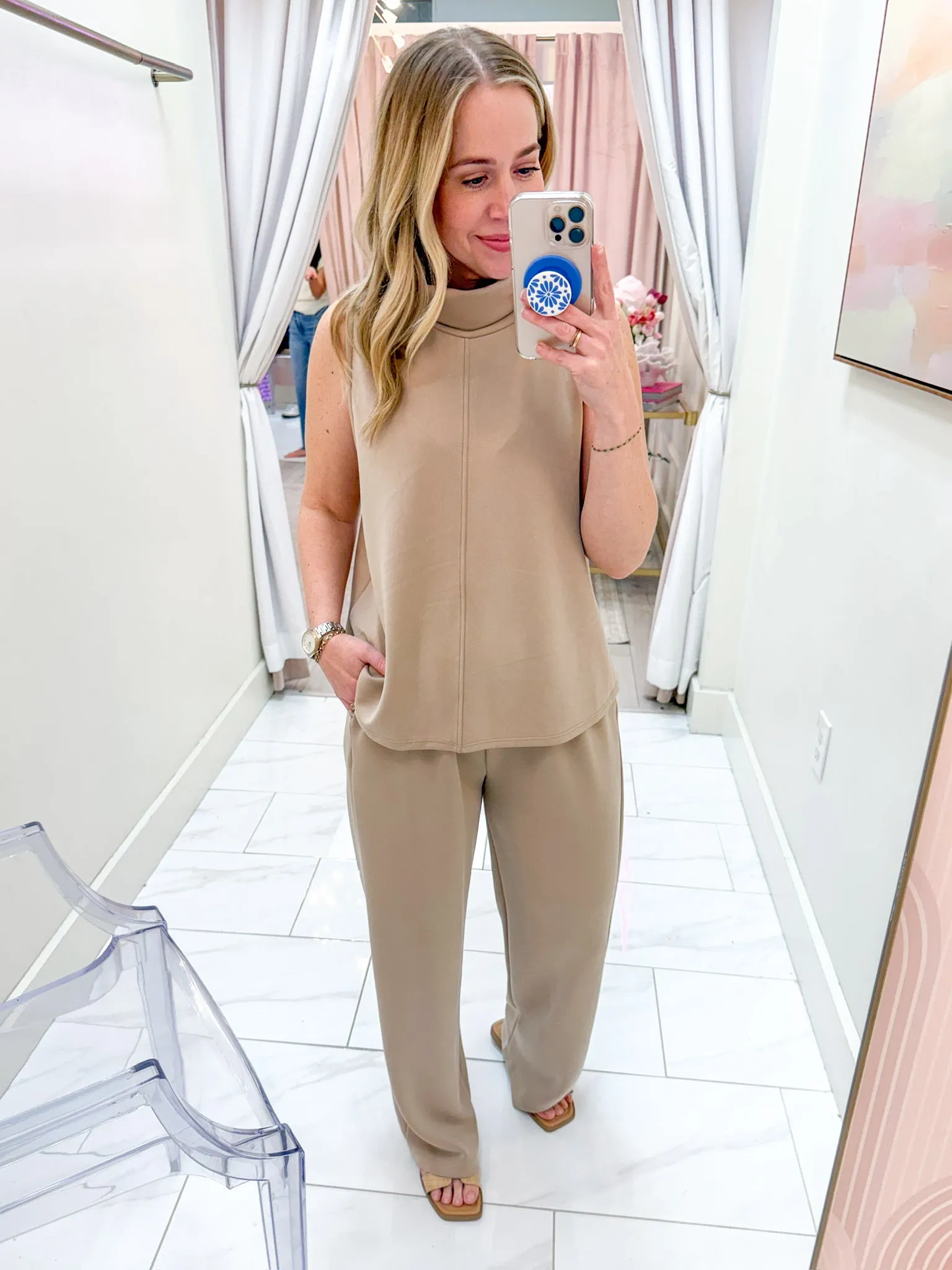 Scuba Wide Leg Pant sold by Mimosa product image thumbnail 3