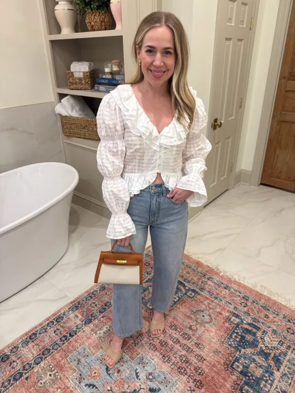 Love Sick Layered Ruffle Blouse made by Mimosa