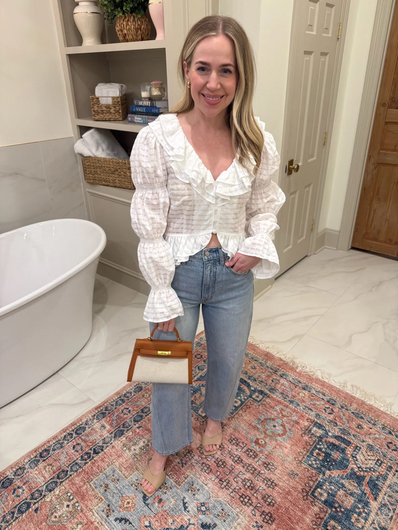 Love Sick Layered Ruffle Blouse sold by Mimosa