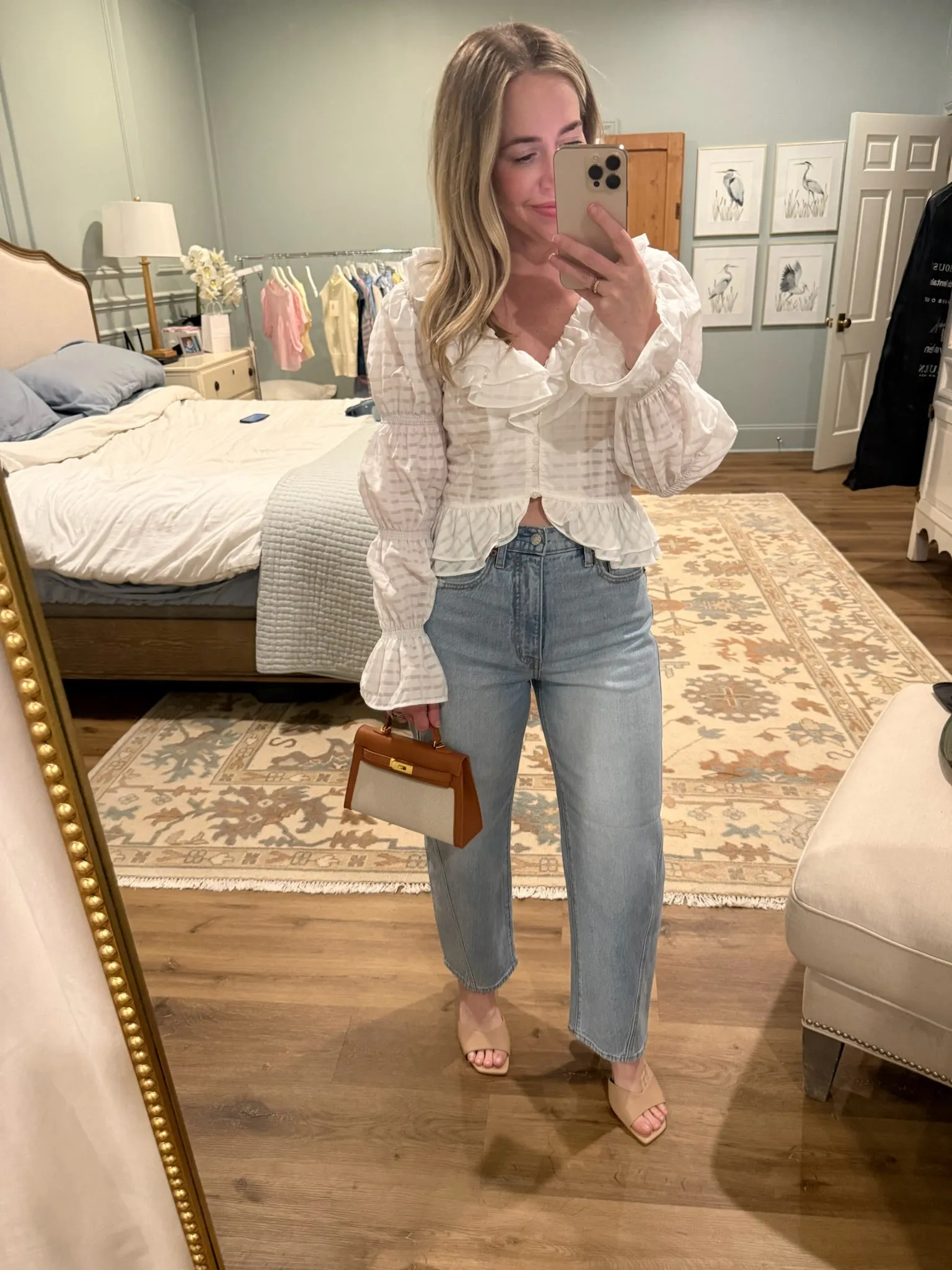 Love Sick Layered Ruffle Blouse sold by Mimosa product image thumbnail 2