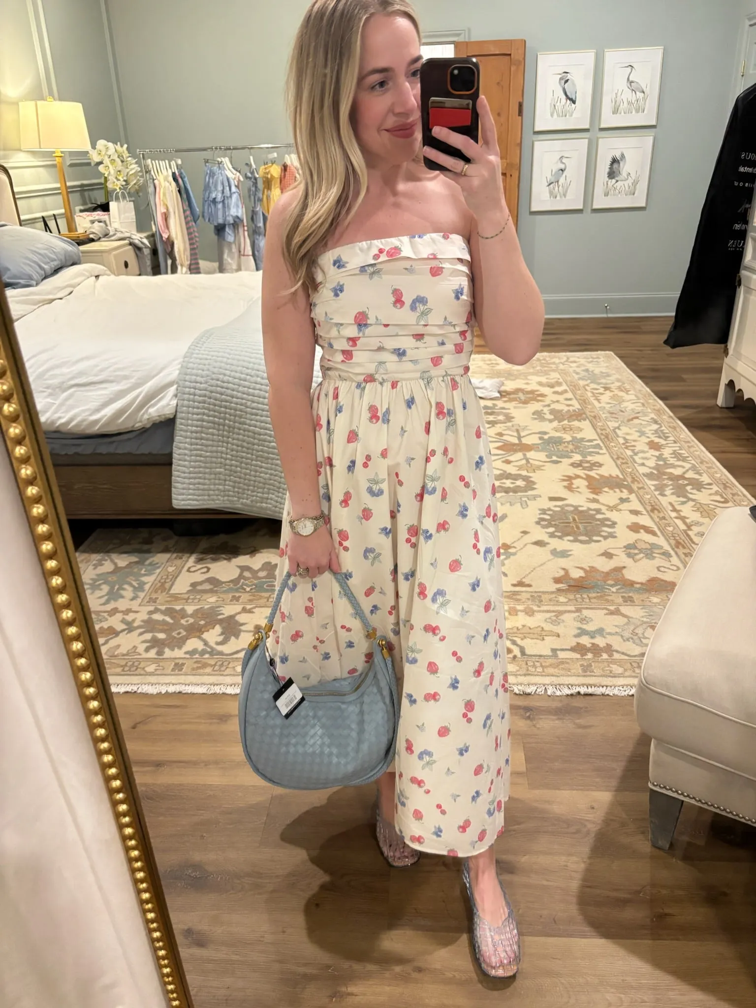 Berry Best Strapless Maxi Dress sold by Mimosa product image thumbnail 2
