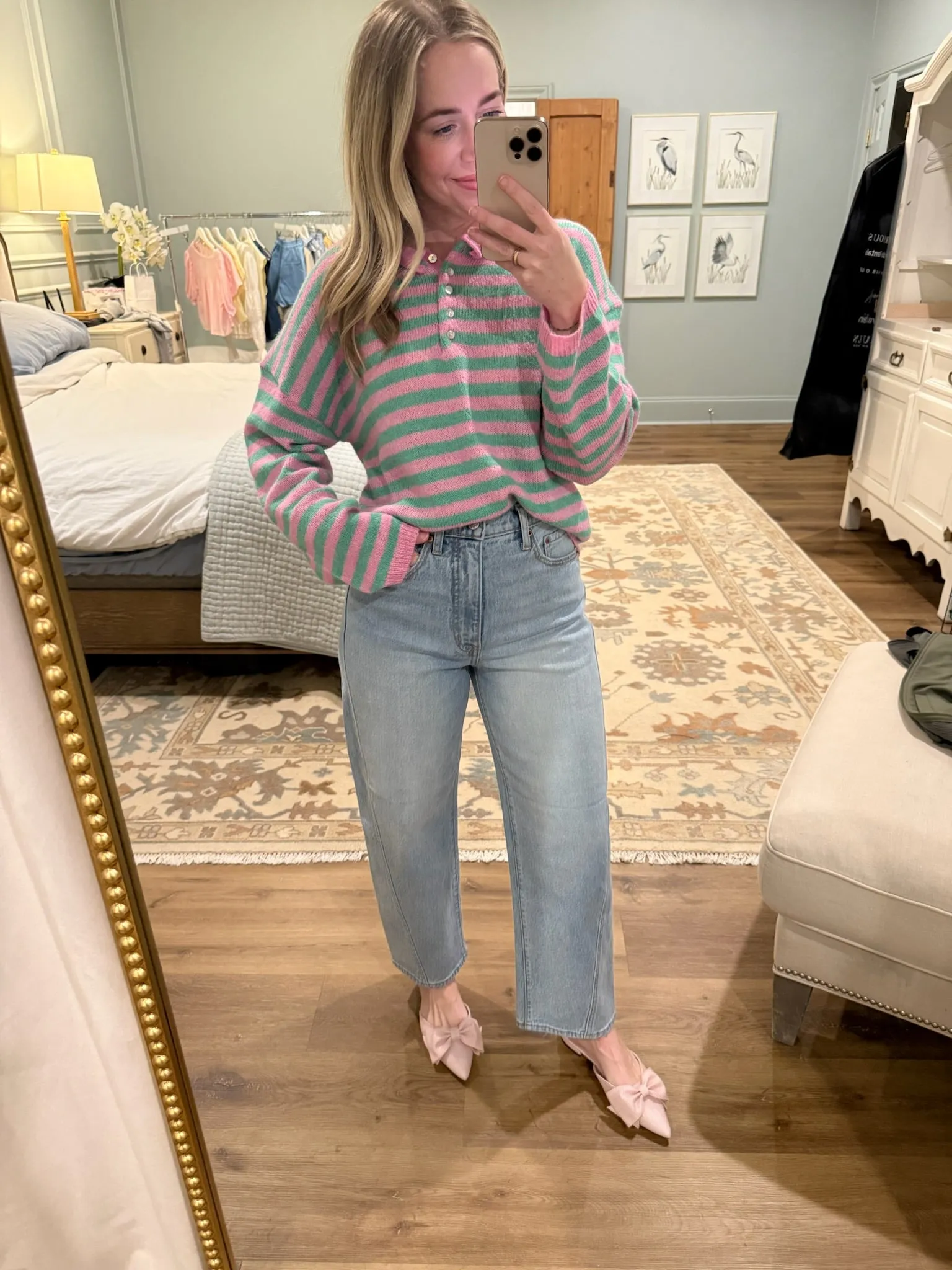 Time's Up Striped Sweater sold by Mimosa product image thumbnail 2