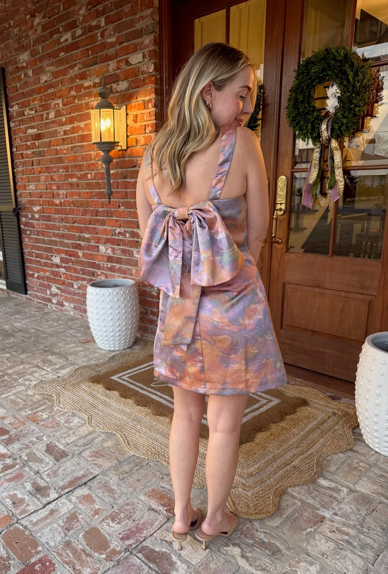 Cotton Candy Skies Cocktail Dress sold by Mimosa product image thumbnail 2