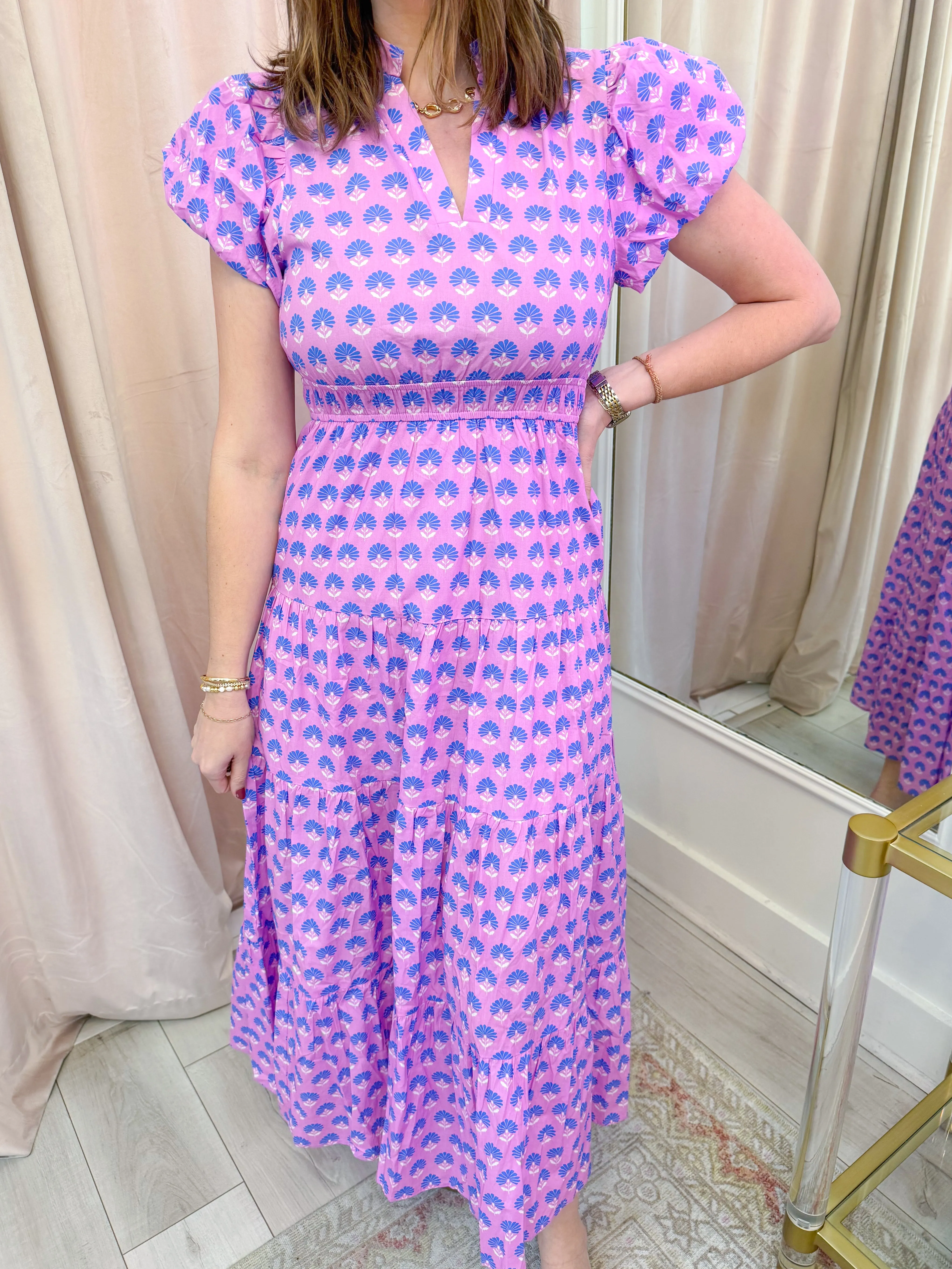 Hillside Floral Maxi Dress sold by Mimosa product image thumbnail 2