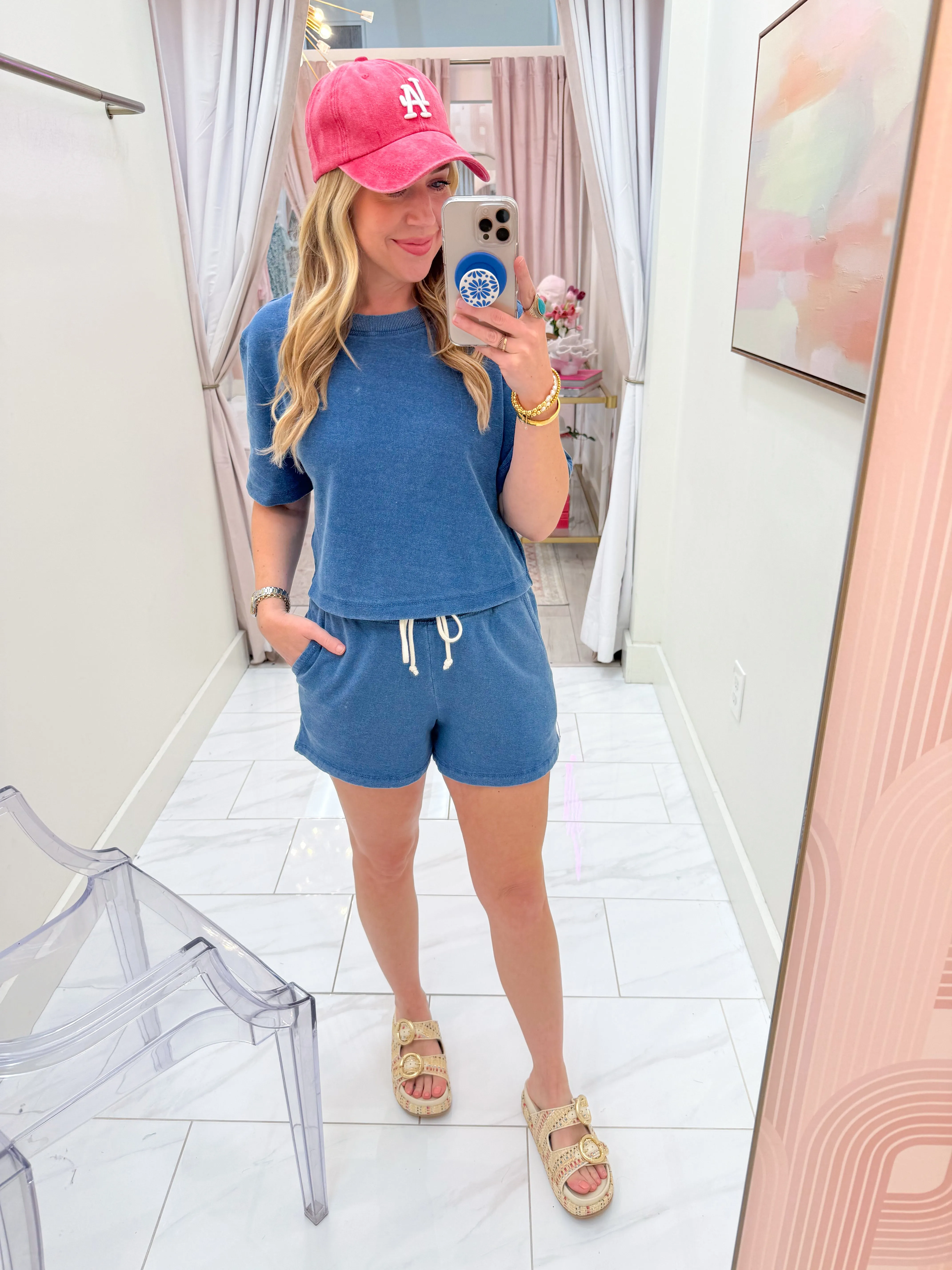 ZS Curran Knit Denim Sweatshirt sold by Mimosa product image thumbnail 3