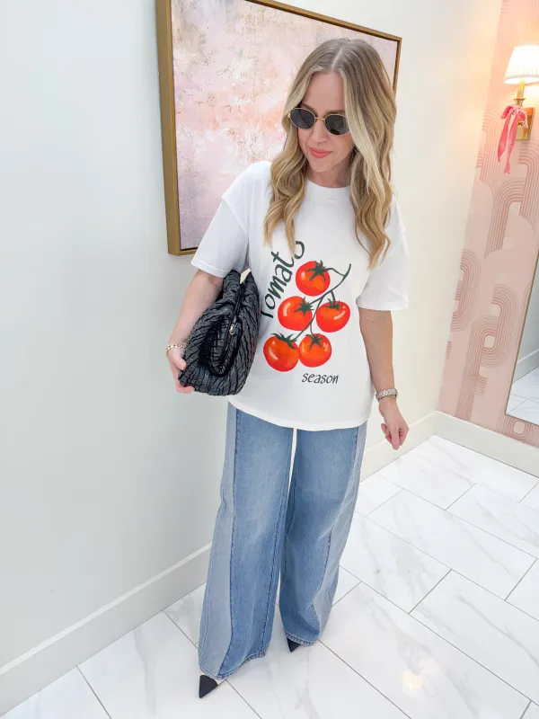 Tomato Season Graphic Tee made by Sunday Edition