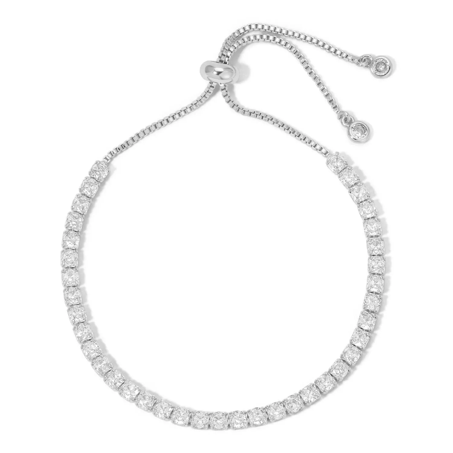 Pulley Tennis Bracelet Silver sold by Mimosa product image thumbnail 5