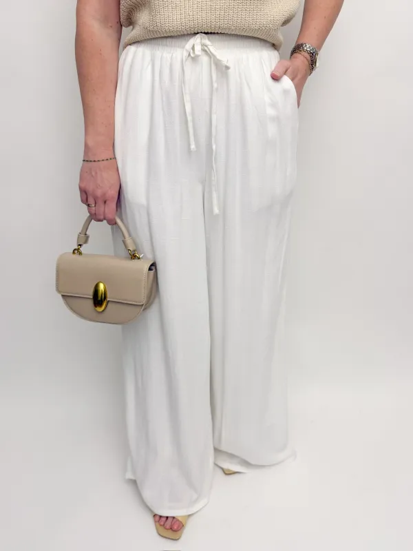 Sugarloaf Full Wide Leg Pant made by Sadie & Sage