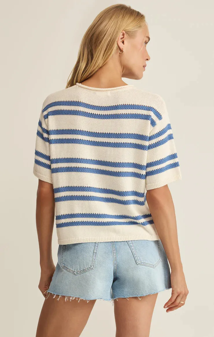 ZS Prado Stripe Sweater Tee sold by Mimosa product image thumbnail 3