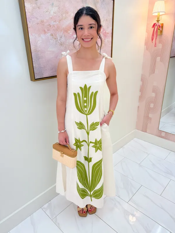 Desert Blossom Maxi Dress made by THML