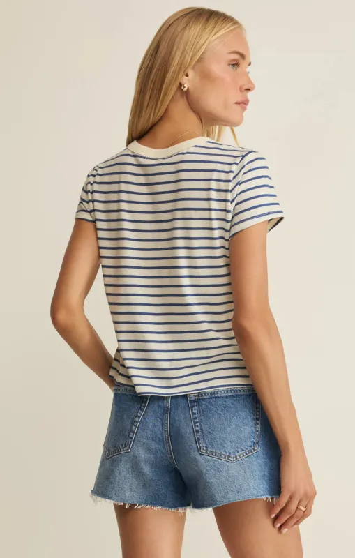 ZS Junie Striped Tee made by Z Supply