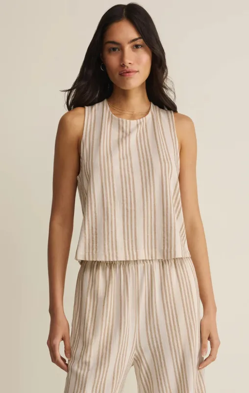 ZS Sloane Knit Striped Top made by Z Supply