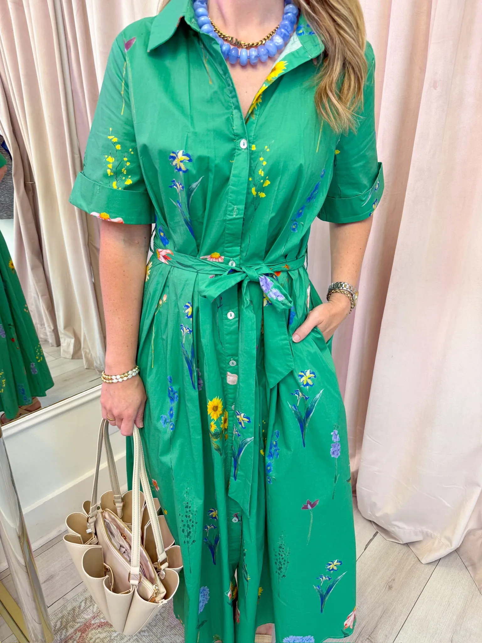 Floral Fields Maxi Dress sold by Mimosa product image thumbnail 2