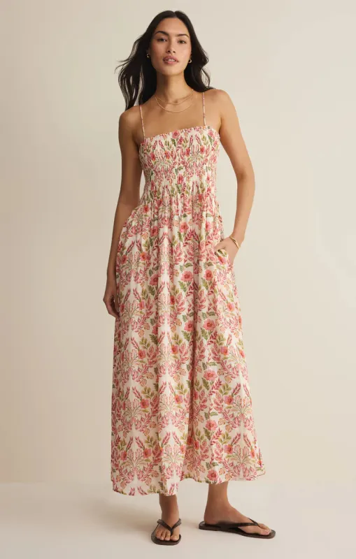 ZS Cornelia Ami Floral Midi Dress made by Z Supply