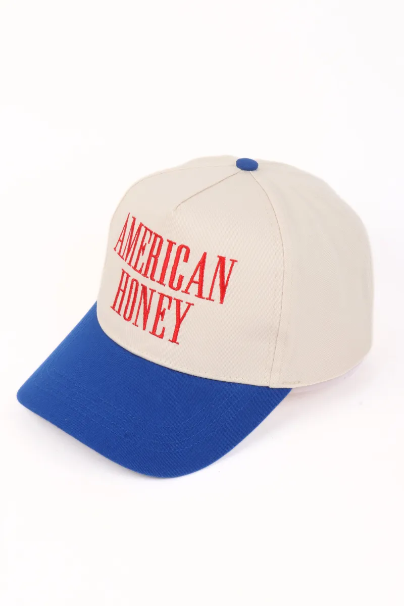 American Honey Embroidered Cap sold by Mimosa product image thumbnail 2