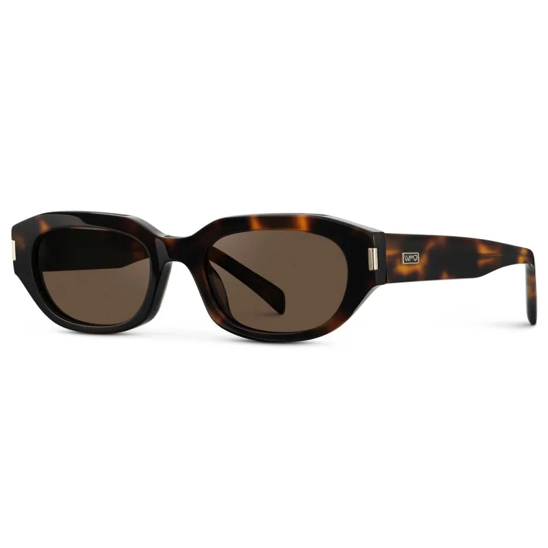 Vera -Women's Slim Oval Polarized Sunglasses made by Mimosa