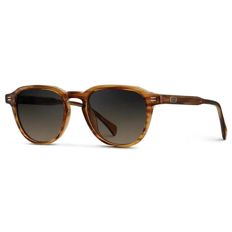 Baker - Men's Round Everyday Polarized Sunglasses made by Mimosa