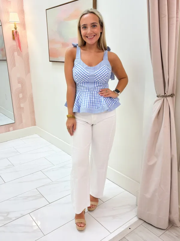 Tabby Tie Top made by entro