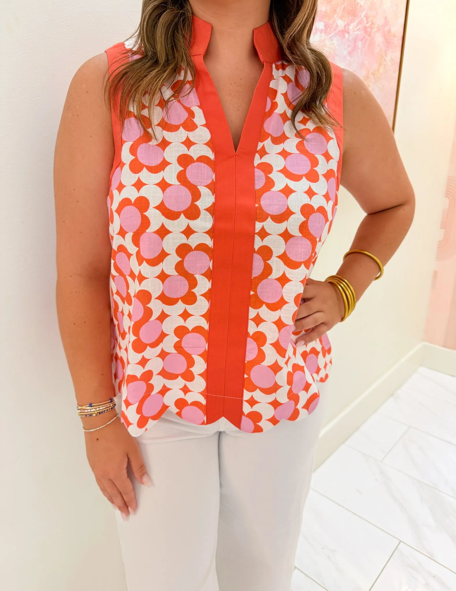 Lisa Collared Top sold by Mimosa product image thumbnail 2