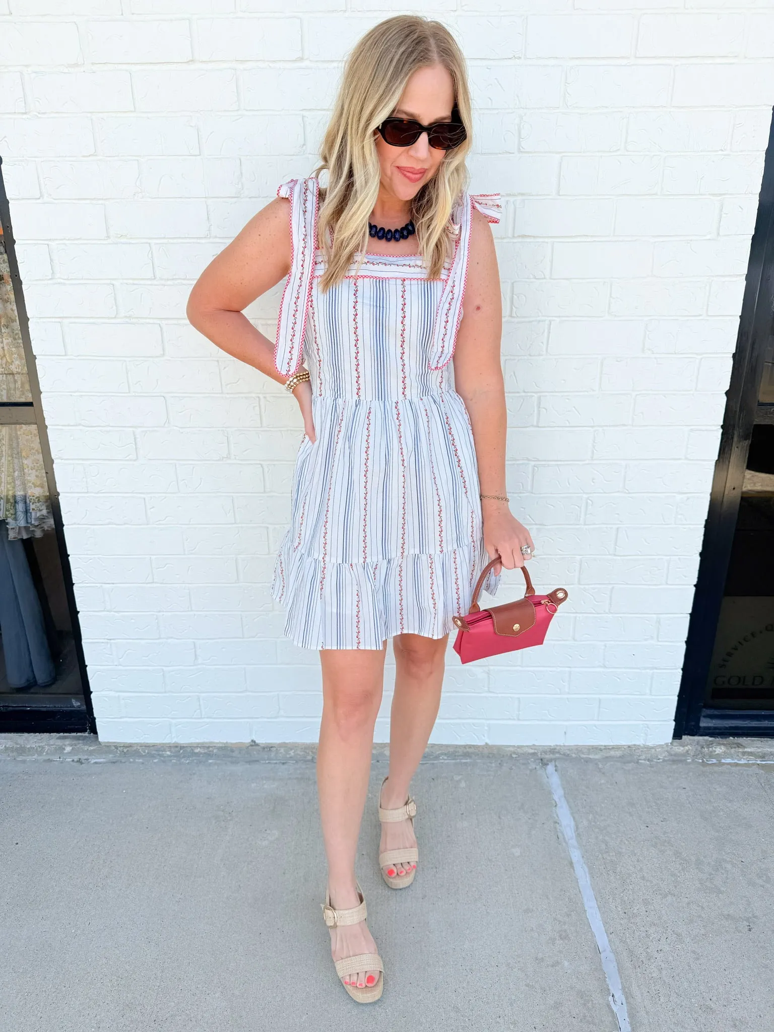 Heidi Tie Dress sold by Mimosa product image thumbnail 2
