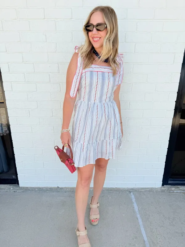 Heidi Tie Dress made by Bright