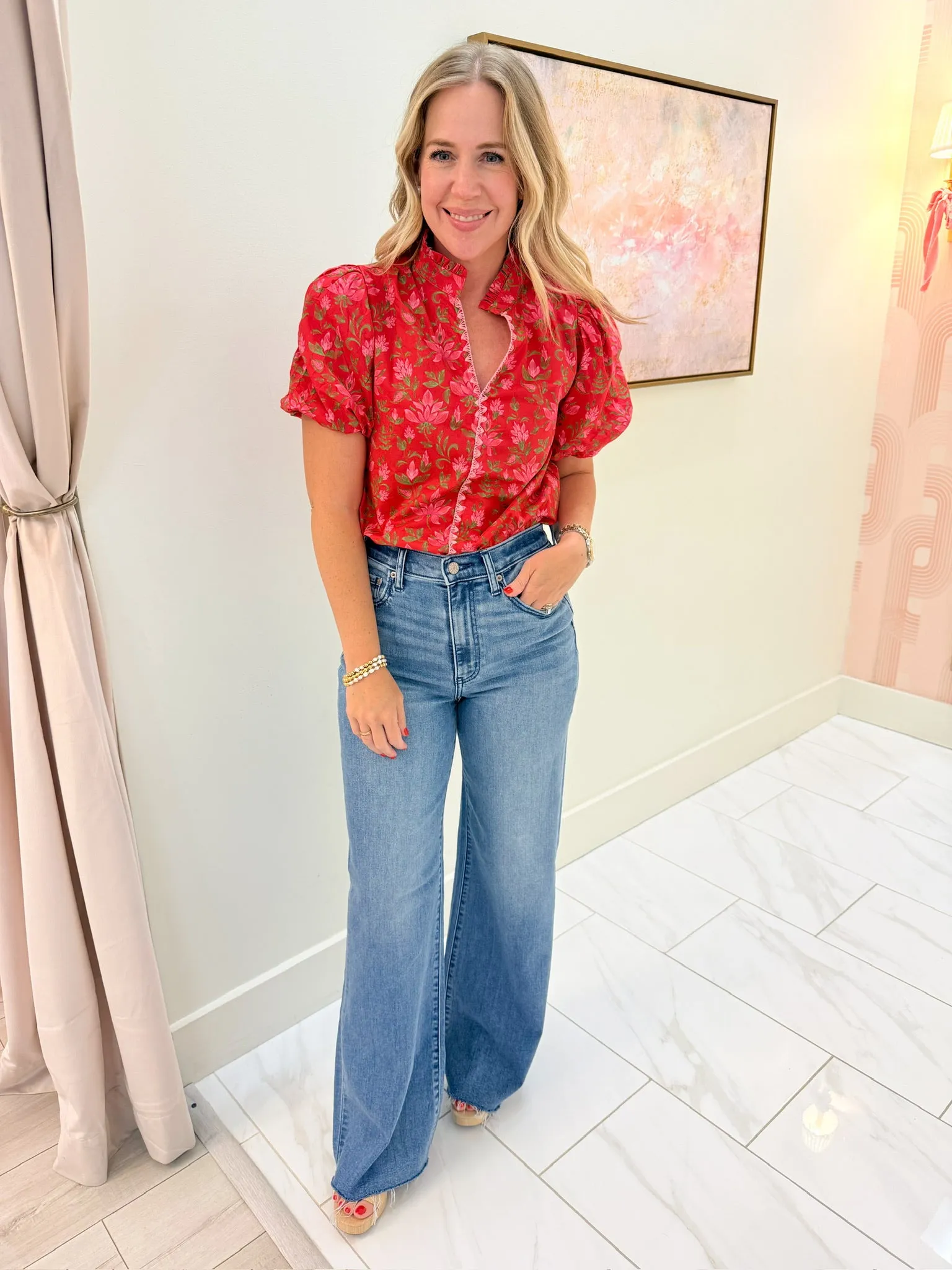 Margot Blouse sold by Mimosa