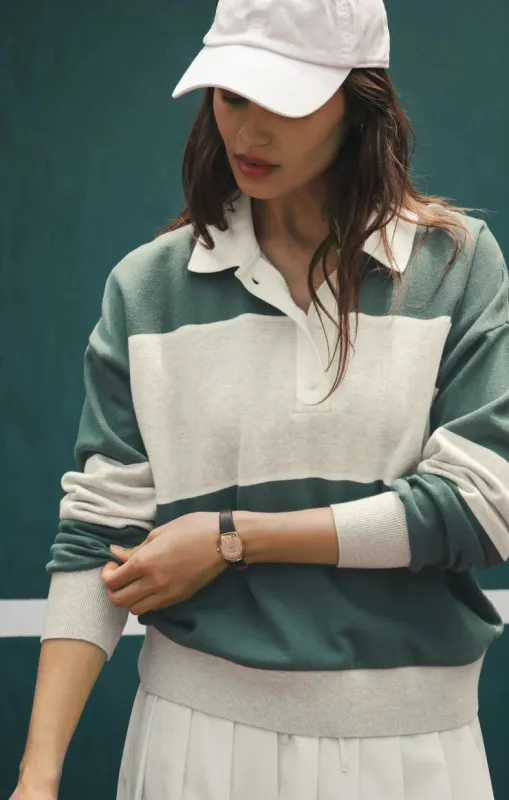 ZS Study Break Polo Sweatshirt made by Z Supply