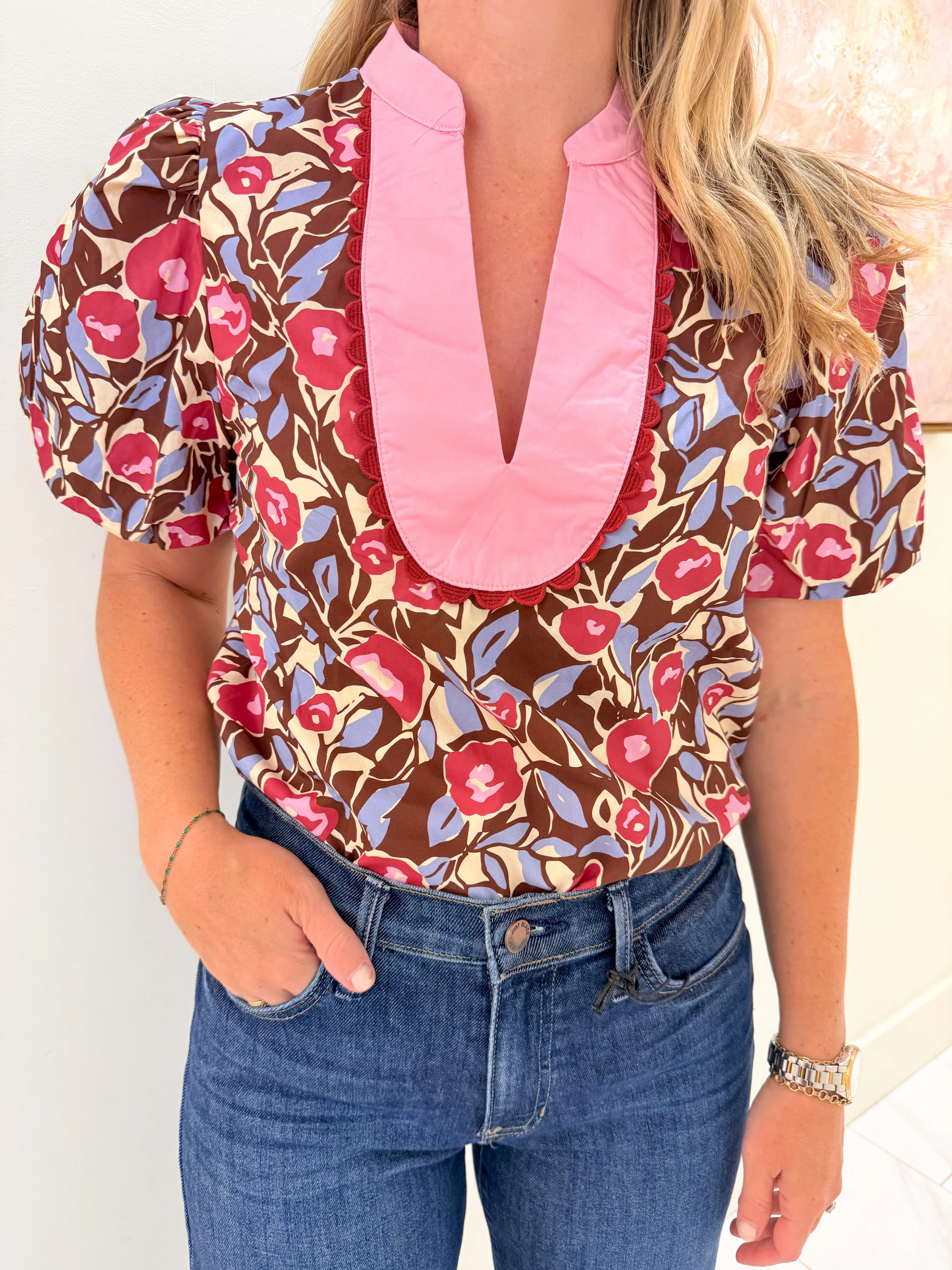 Coco Floral Blouse sold by Mimosa product image thumbnail 3