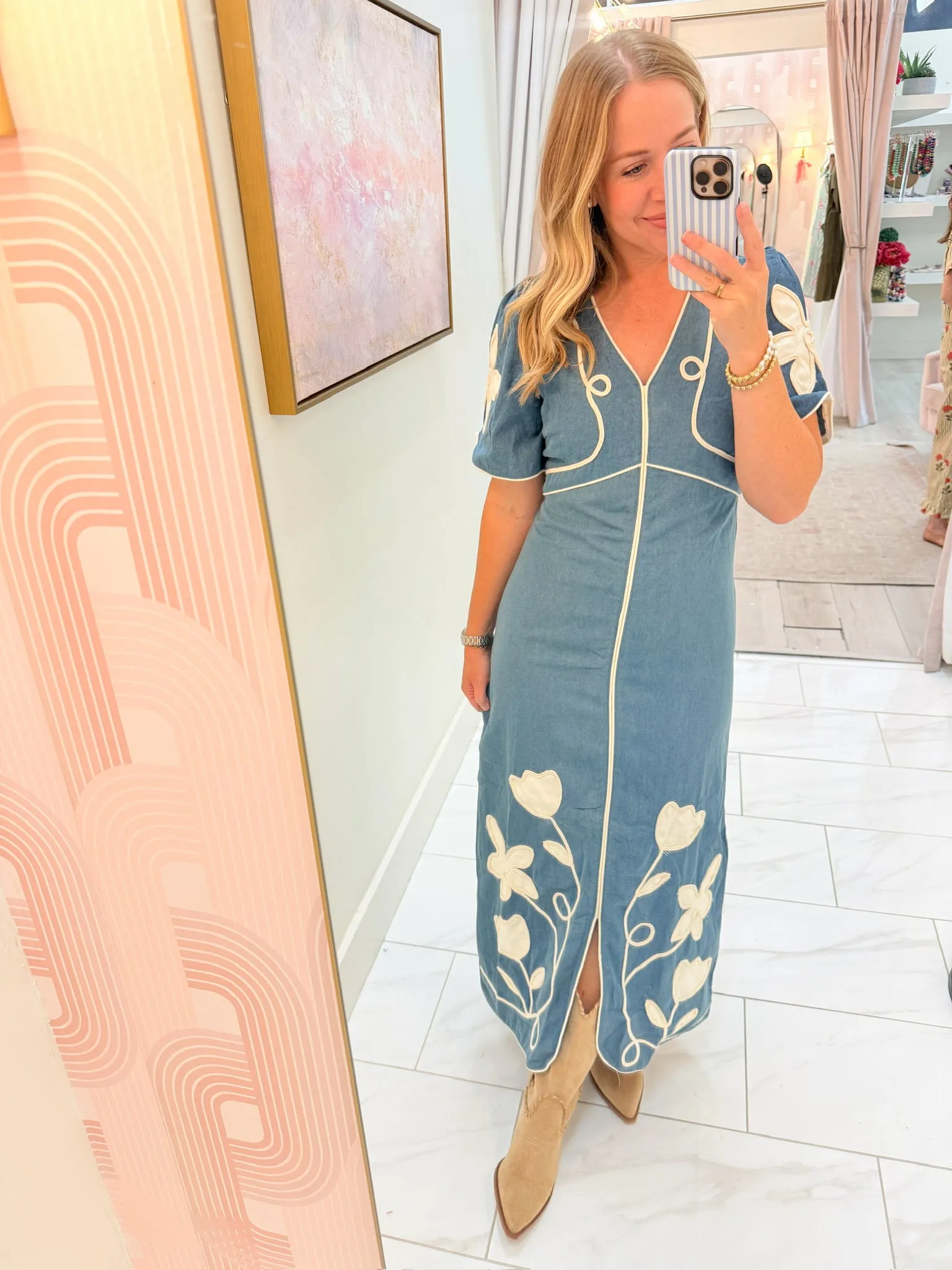 Meadow Muse Maxi Dress sold by Mimosa product image thumbnail 5