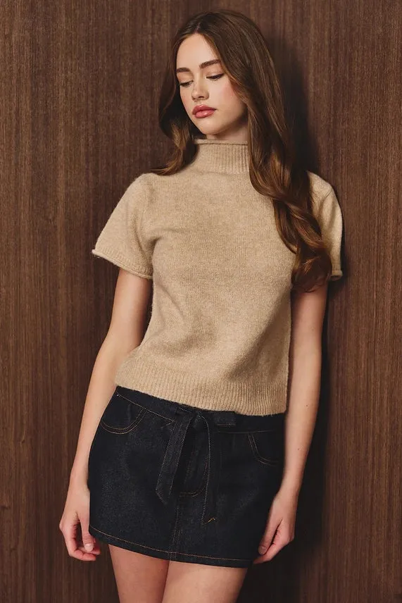 The Everyday Mock-Neck Sweater sold by Mimosa
