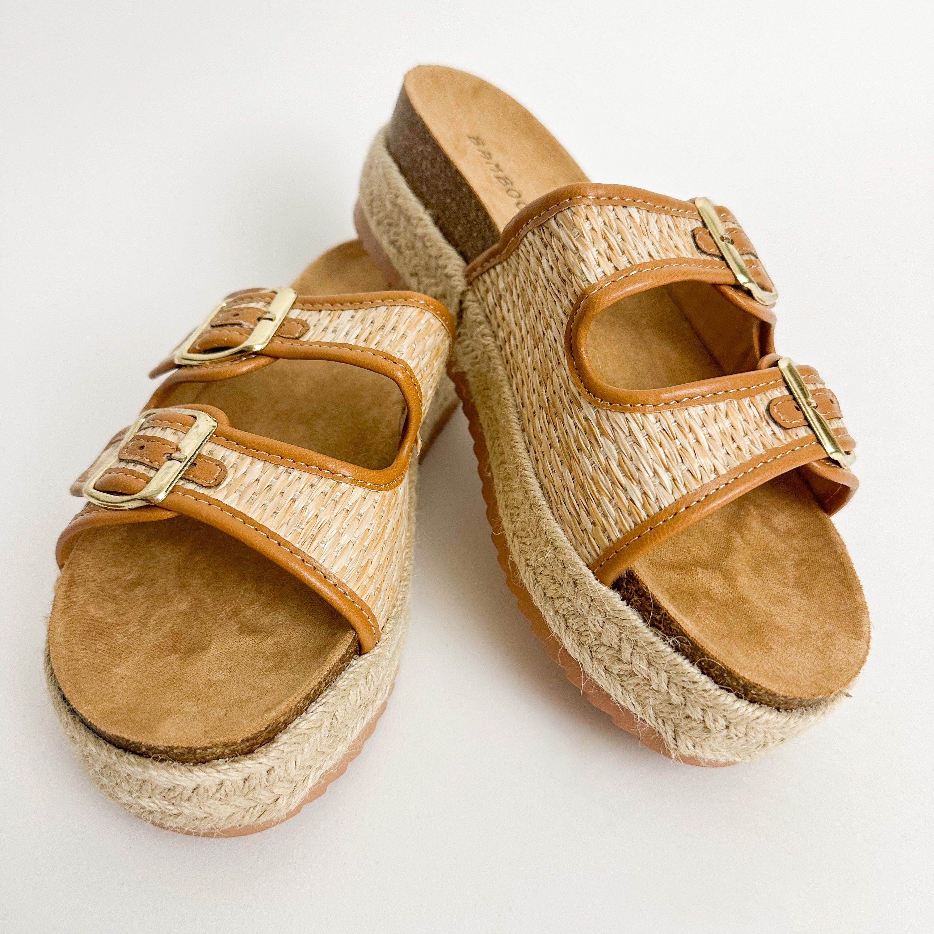 Brake Woven Platform Sandal sold by Mimosa