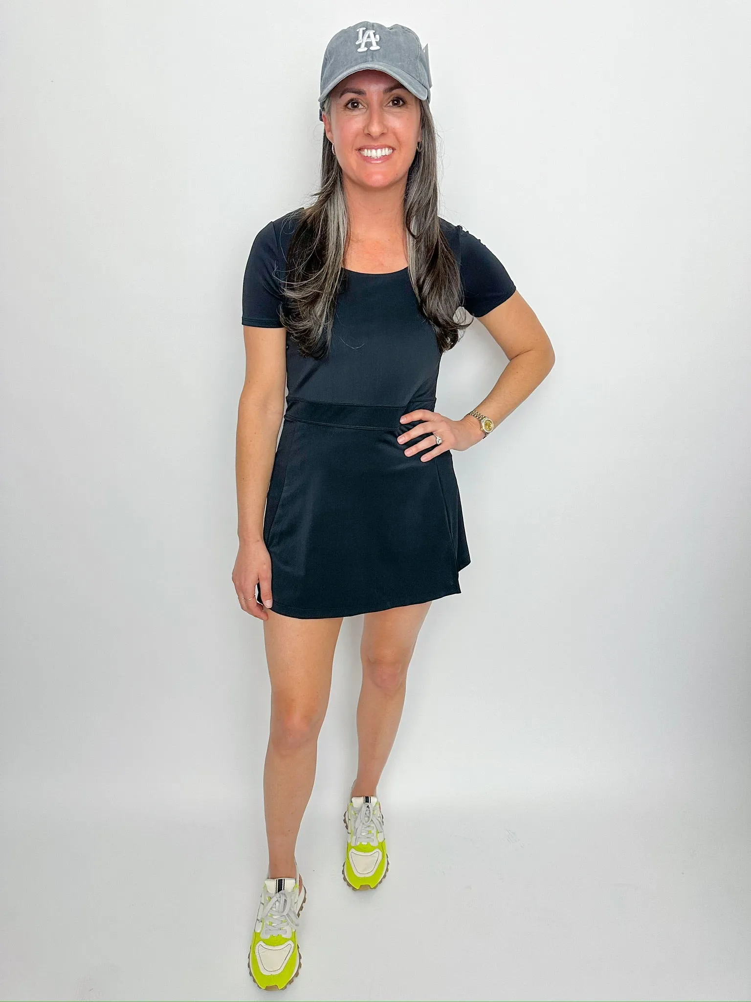 Elite Short Sleeve Tennis Dress sold by Mimosa product image thumbnail 5
