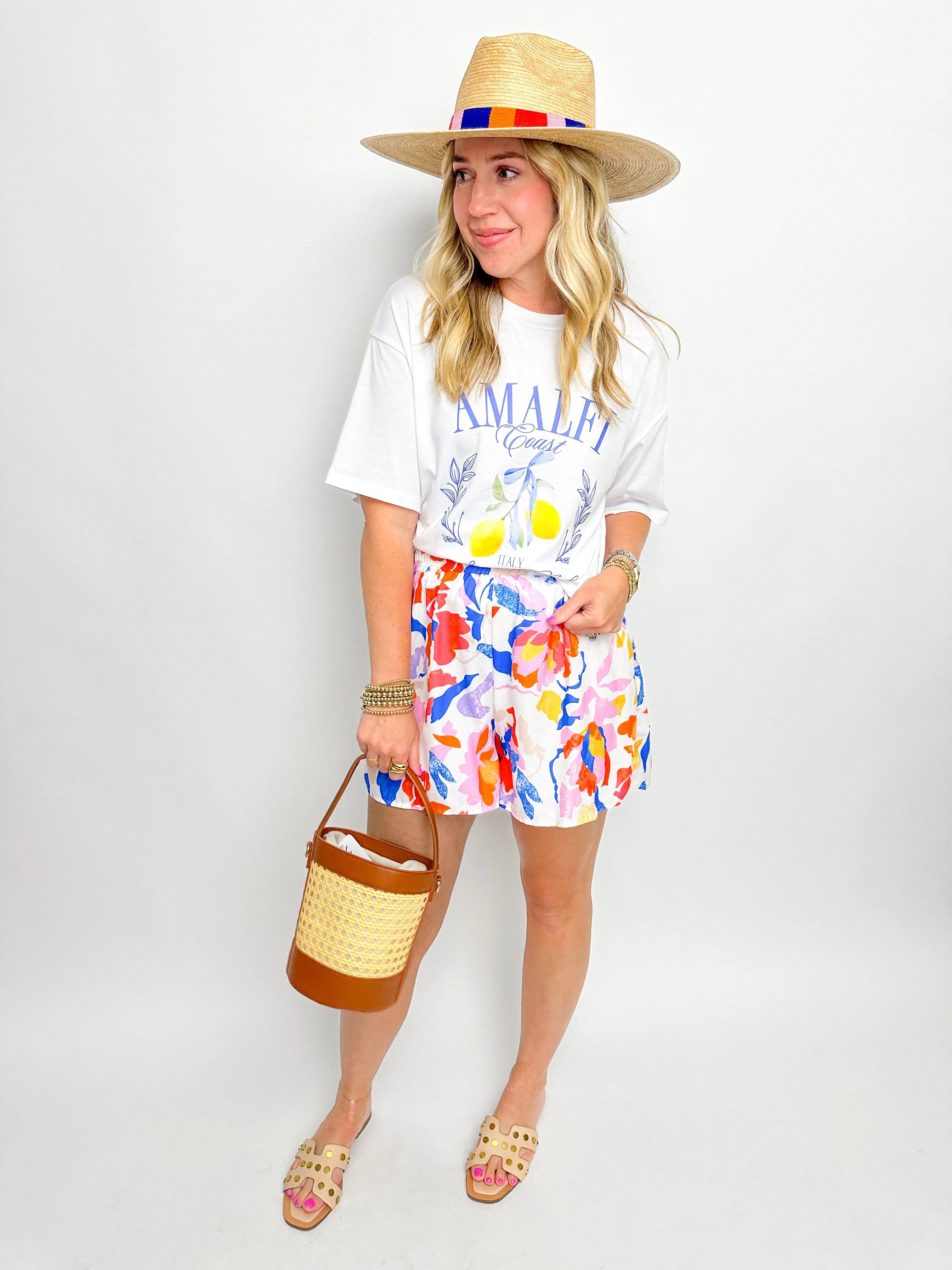 Amalfi Coast Social Club Graphic Tee sold by Mimosa