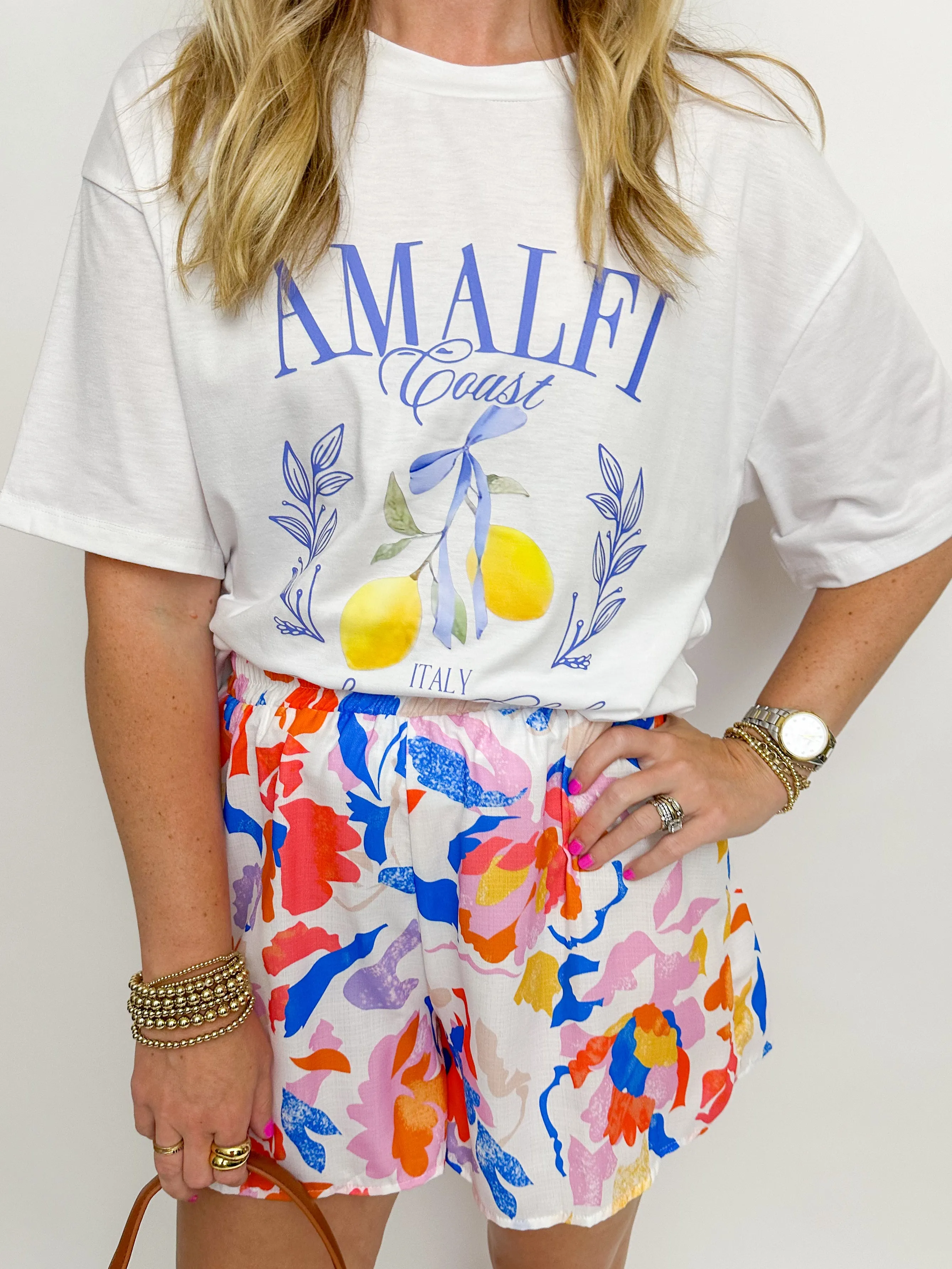 Amalfi Coast Social Club Graphic Tee sold by Mimosa product image thumbnail 2