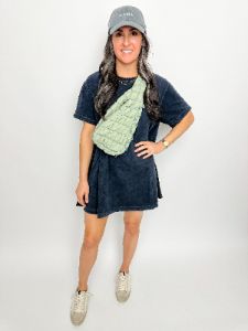 Mineral A-line Tee Dress sold by Mimosa