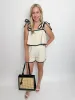 Amalie Linen Romper sold by Mimosa