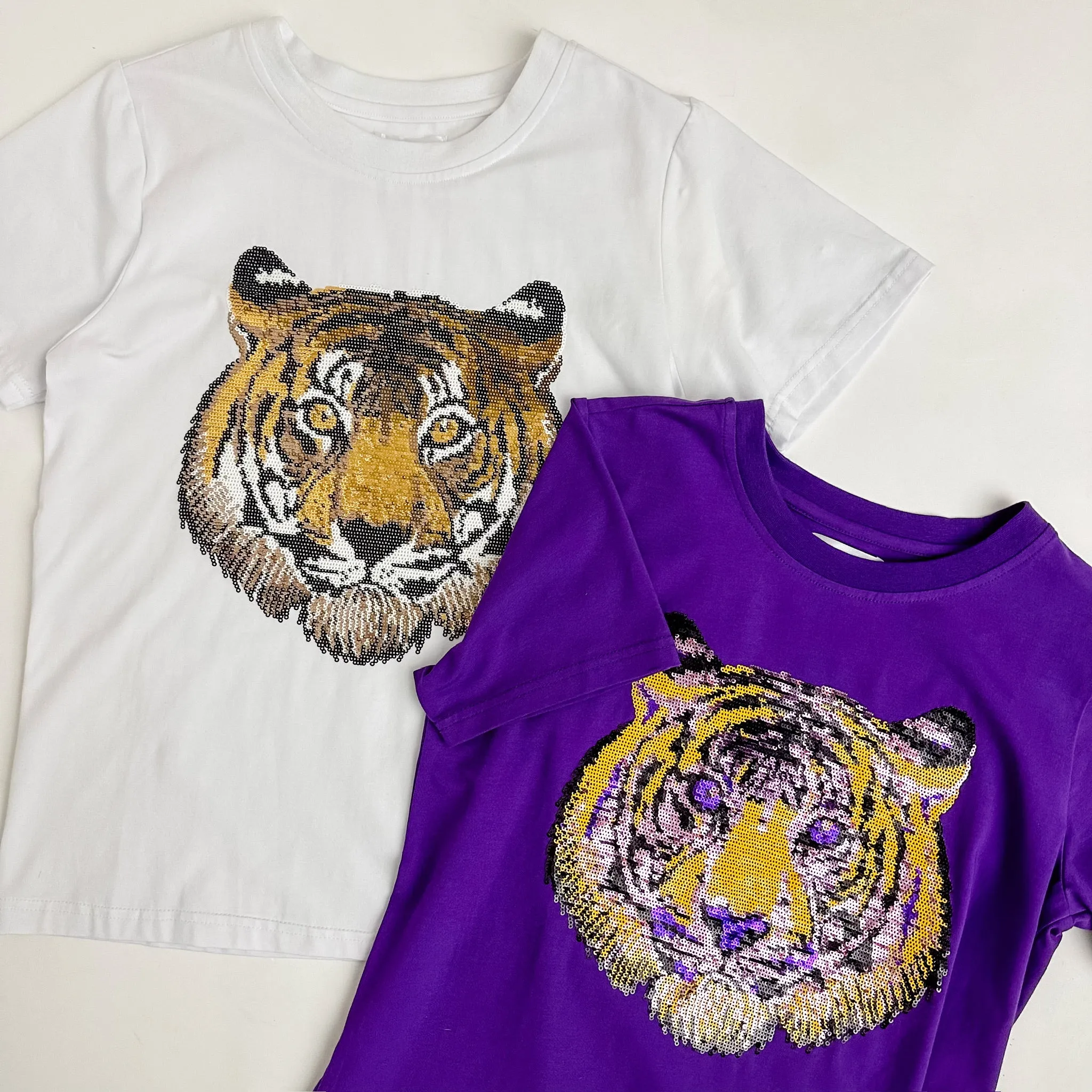 The Sequin Shirt White Tiger sold by Mimosa product image thumbnail 2